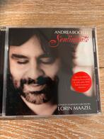 CD - Andrea Bocelli - Sentimento (Special Edition), Ophalen of Verzenden, Modernisme tot heden, Zo goed als nieuw, Vocaal