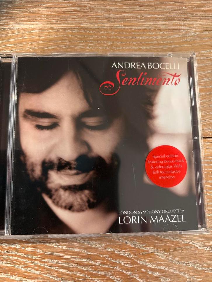 CD - Andrea Bocelli - Sentimento (Special Edition), Cd's en Dvd's, Cd's | Klassiek, Zo goed als nieuw, Vocaal, Modernisme tot heden