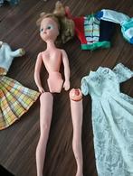 Vintage Cindy pop met gebroken elastiek en kleding, Ophalen, Gebruikt, Overige typen