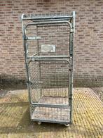 Anti-diefstal rolcontainer / afsluitbare gaaskooi op wielen, 100 liter of meer, Ophalen of Verzenden, Gebruikt, Transportkar