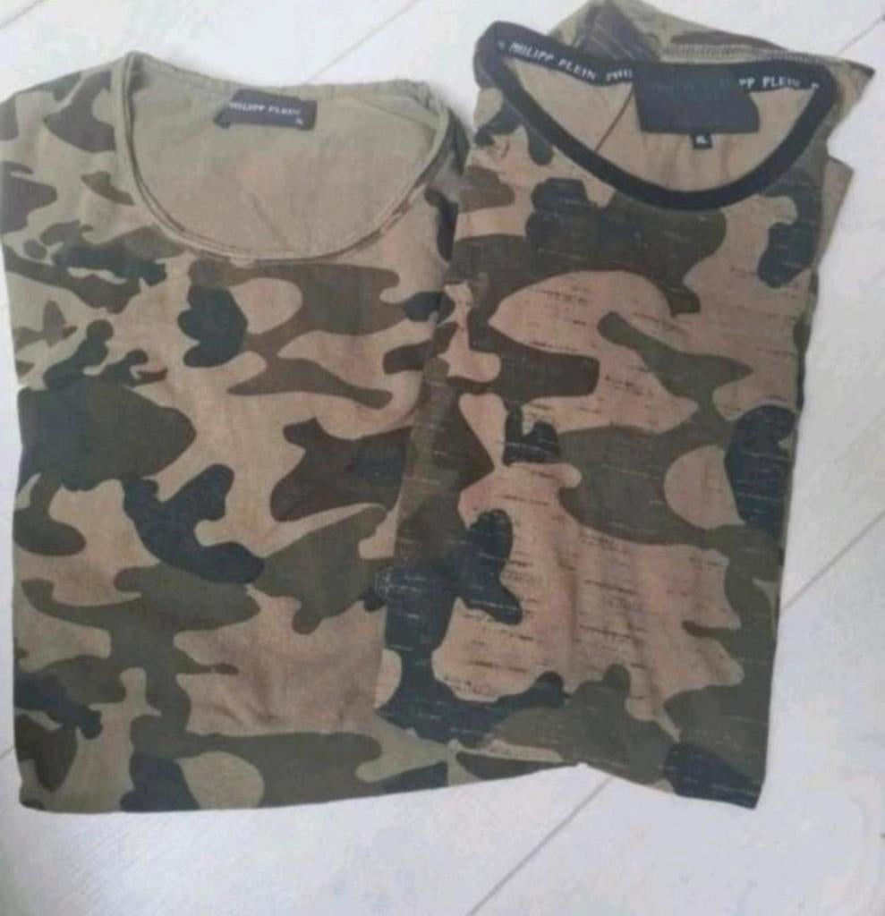 2 maal philip plein t-shirt XL, Kleding | Heren, Bodywarmers, Zwart, Maat 56/58 (XL), Ophalen of Verzenden, Zo goed als nieuw