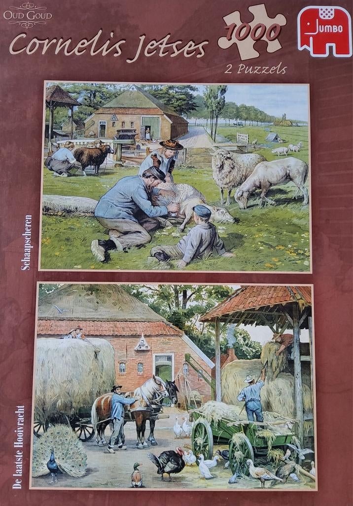 Puzzels van Cornelis Jetses, Hobby en Vrije tijd, Denksport en Puzzels, Ophalen of Verzenden, 500 t/m 1500 stukjes, Zo goed als nieuw