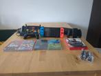 Nintendo Switch V2 compleet met Pro Controller en 5 games, Spelcomputers en Games, Games | Nintendo Switch, Overige genres, Ophalen of Verzenden