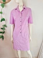 Y2K Bogner lila stretchy jurk M/L, Ophalen of Verzenden, Zo goed als nieuw, Boven de knie, Maat 42/44 (L)