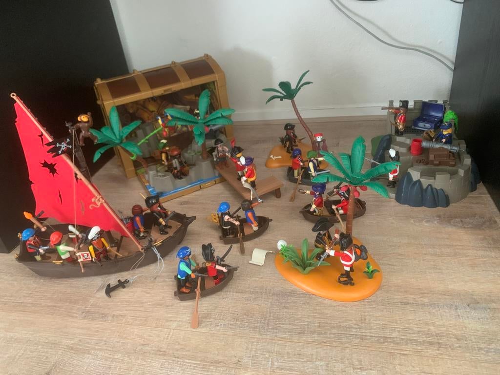 Playmobil piraten, Kinderen en Baby's, Speelgoed | Playmobil, Ophalen of Verzenden, Gebruikt