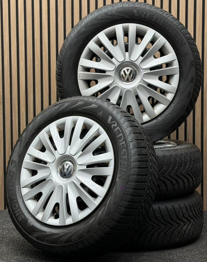 Originele 15 inch VW Golf 7 5x112 ET43 Vredestein 185/65/15, Ophalen, 15 inch, ., Banden en Velgen