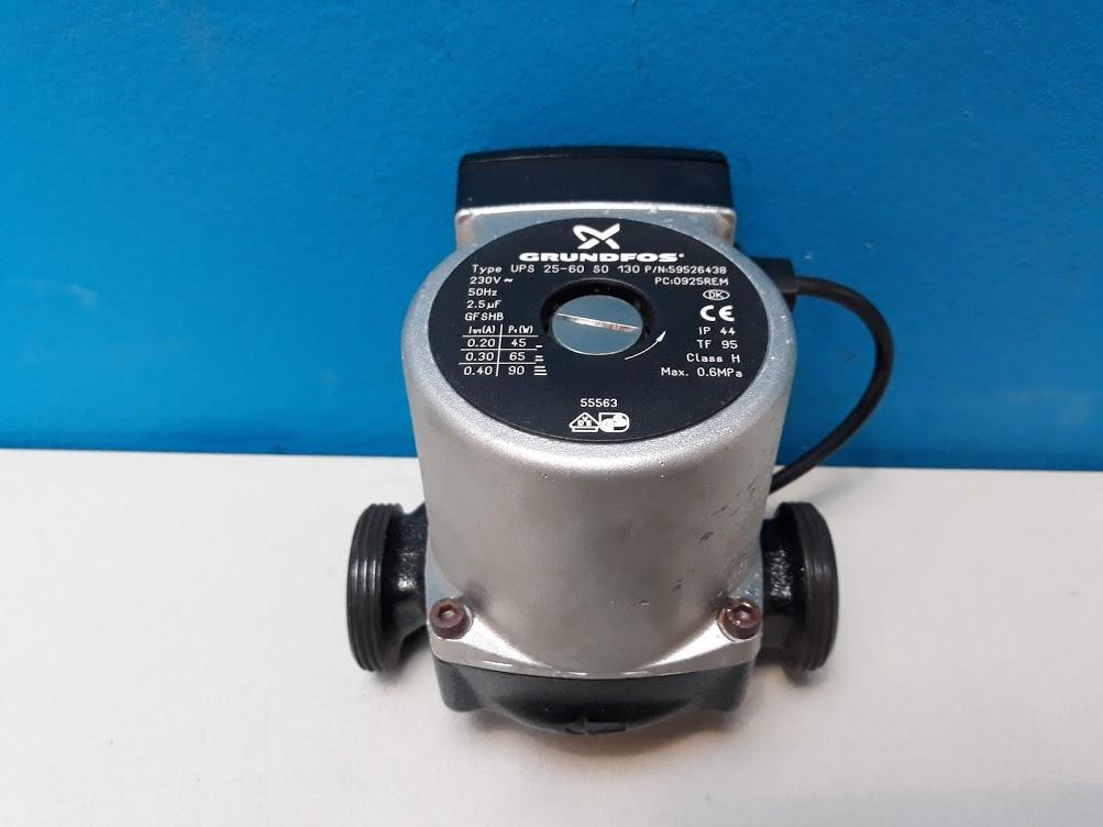 Cv pomp Remeha Quinta 45KW UPS 25-60 SO 130 Grundfos, Niet ingevuld, Gebruikt, Cv-ketel of Combi-ketel, Niet ingevuld
