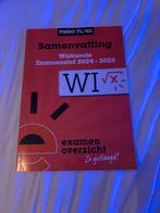 Examenoverzicht Wiskunde VMBO TL/GL Samenvatting 2024-2025, Boeken, Ophalen of Verzenden, Beta, Zo goed als nieuw, LBO
