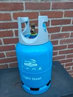 Een lege primagazfles, Caravans en Kamperen, Ophalen