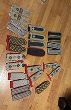 schouderstukken wo2 duits uniform heer, Ophalen of Verzenden, Duitsland, Embleem of Badge