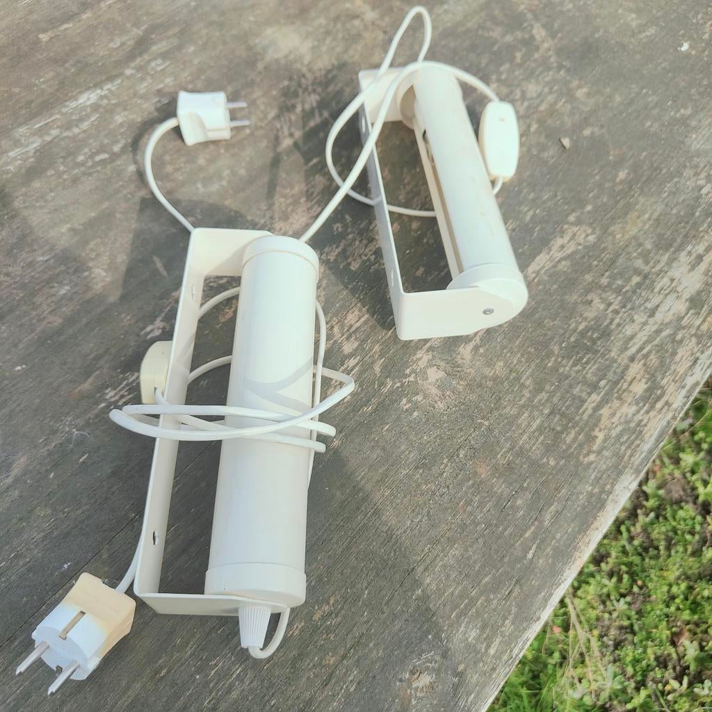 2 Vintage Bedlampjes - Veelzijdig te Gebruiken, Antiek en Kunst, Ophalen of Verzenden