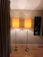 Twee mooie vloerlampen, Ophalen, Zo goed als nieuw, Stof, 150 tot 200 cm