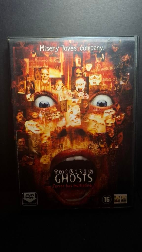 13 Ghosts (Thir13en Ghosts) DVD PlayStation 2, Vanaf 16 jaar, Ophalen of Verzenden, Gebruikt, Spoken en Geesten