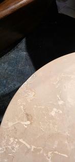 Organische Salontafel Mangohout en Marmer Let op B keuze, Huis en Inrichting, Ophalen, Overige materialen, 100 tot 150 cm, Bornsestraat 31