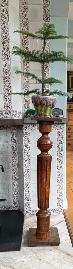 Antieke Pied de Stalle - Vintage Plantenstandaard, Ophalen