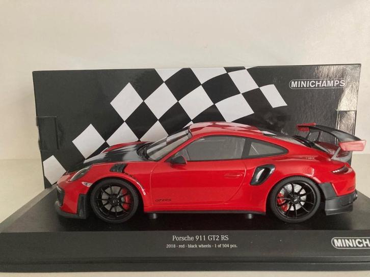 Porsche 911 (991 II) GT2 RS 2018 1:18 (nieuw), Hobby en Vrije tijd, Modelauto's | 1:18, Nieuw, Auto, MiniChamps, Verzenden