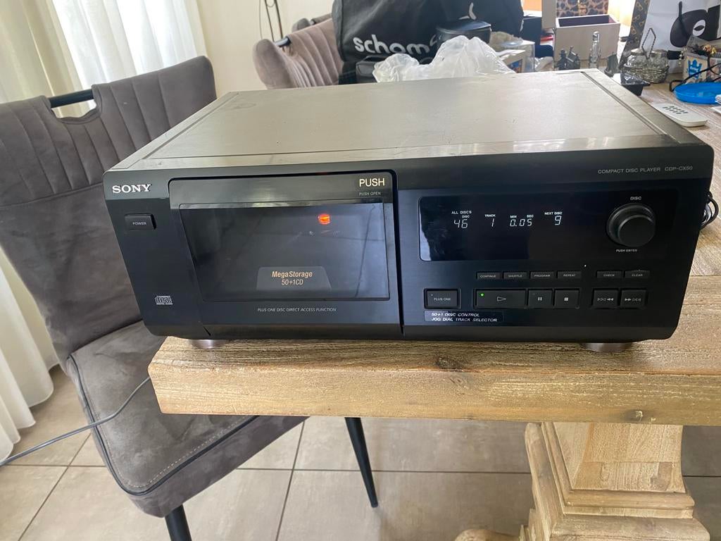 Sony CDP CX50 cd wisselaar carousel, Ophalen of Verzenden, Sony, Wisselaar