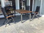 Hartman da vinci tuinset, Ophalen, 4 zitplaatsen, Gebruikt, Teakhout
