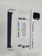 Apple Watch Series 10 46mm Ink Sport Loop Jet Black, Ophalen of Verzenden, Zwart, IOS