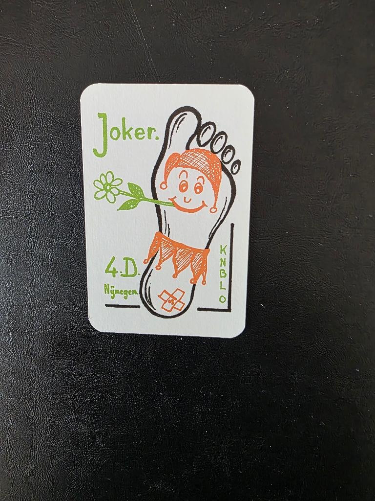 Joker KNBLO, Verzamelen, Speelkaarten, Jokers en Kwartetten, Ophalen of Verzenden, Zo goed als nieuw, Joker(s)