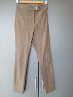 Groen/grijze suède look broek mt 36 van H&M, H&M, Ophalen of Verzenden, Maat 36 (S), Lang