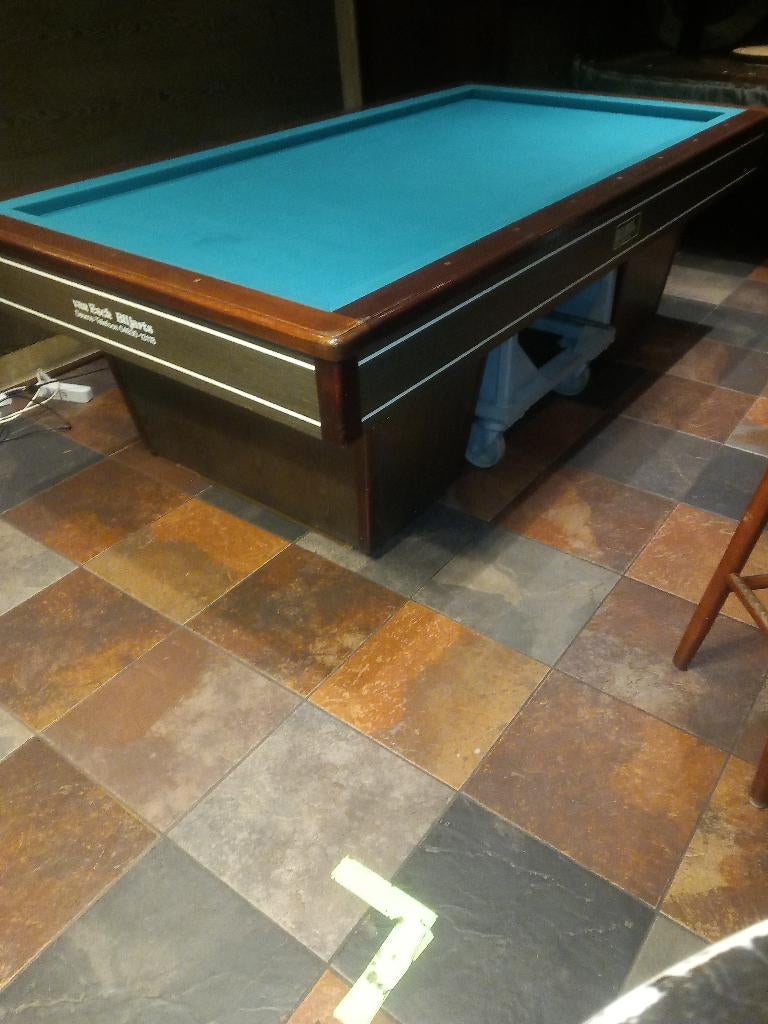 biljart, Ophalen, Gebruikt, Biljarttafel