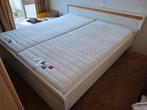 Tweepersoons bed met Auping onderstel en matrassen, Huis en Inrichting, Ophalen, Gebruikt, Tweepersoons, 180 cm