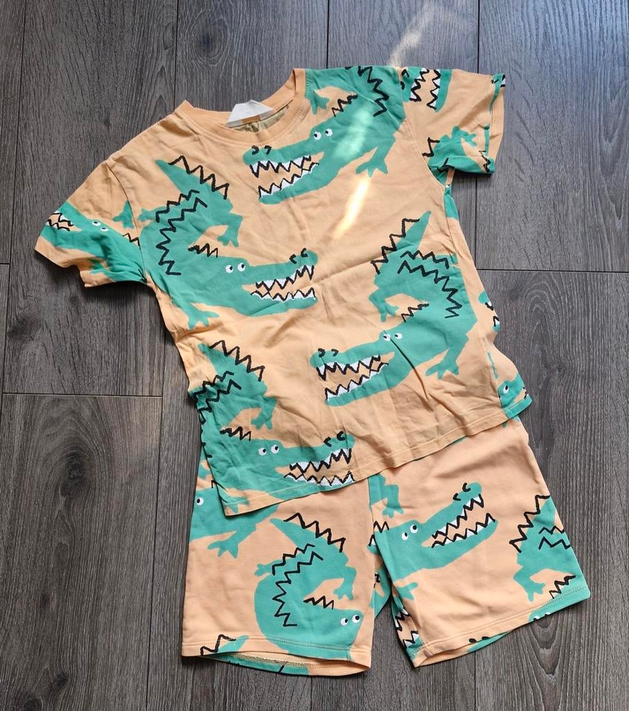 Gaat setje H&M 134, Kinderen en Baby's, Kinderkleding | Maat 134, H&M, Ophalen of Verzenden, Zo goed als nieuw, Setje