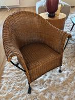 Leuke kinderstoel van riet, Ophalen, Gebruikt, Bruin, Riet of Rotan