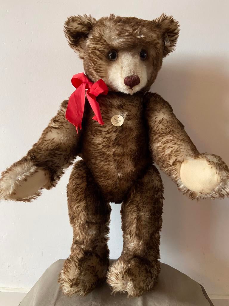 Steiff Happy Teddy Limited edition, 0169/65, 65cm hoog!, Ophalen of Verzenden, Nieuw, Stoffen beer, Steiff