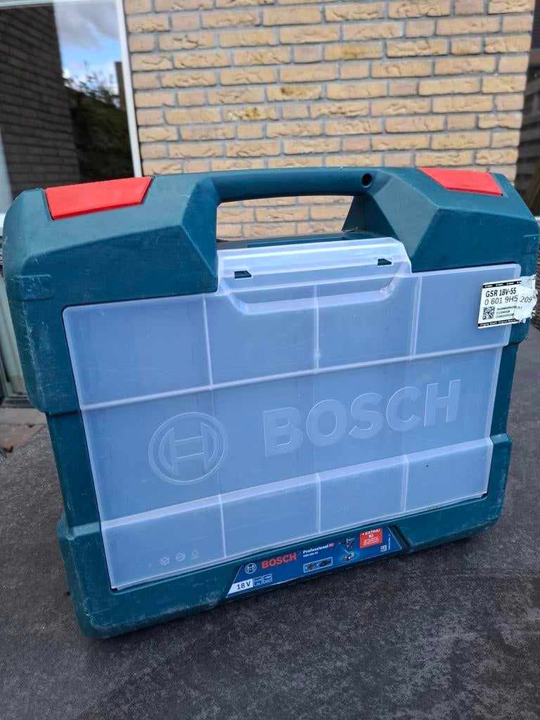 Bosch koffer, Ophalen