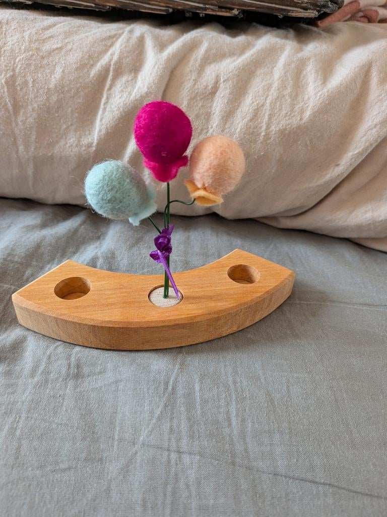 Ballon steker, Hobby en Vrije tijd, Vilt, Ophalen of Verzenden, Nieuw, Figuurtje(s), Wolvilt