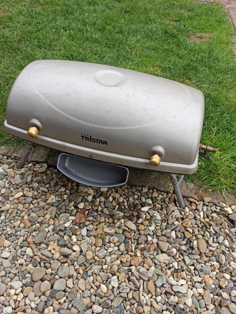 Tristar draagbare gas grill/BBQ, Tuin en Terras, Gasbarbecues, Ophalen of Verzenden, Gebruikt, Tristar