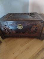 Chinese deken / bruids kist in goede staat, Minder dan 50 cm, 50 tot 100 cm, Ophalen of Verzenden, Zo goed als nieuw