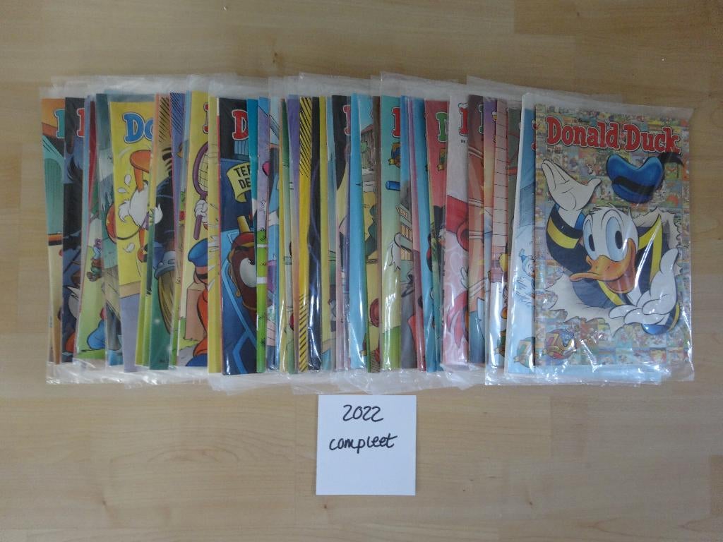 Donald Duck jaargang 2022 – compleet (NIEUW in plastic), Boeken, Stripboeken, Complete serie of reeks, Ophalen of Verzenden, Nieuw