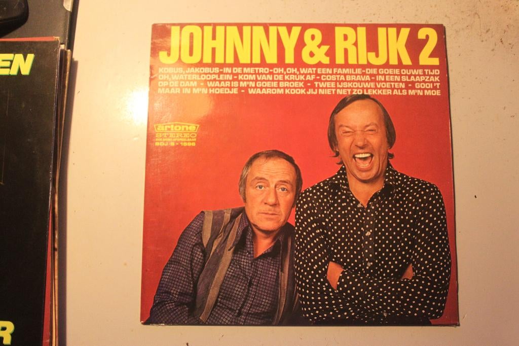 500i - lp - johnny & rijk - 2, Cd's en Dvd's, Ophalen of Verzenden, Gebruikt, 12 inch, Levenslied of Smartlap