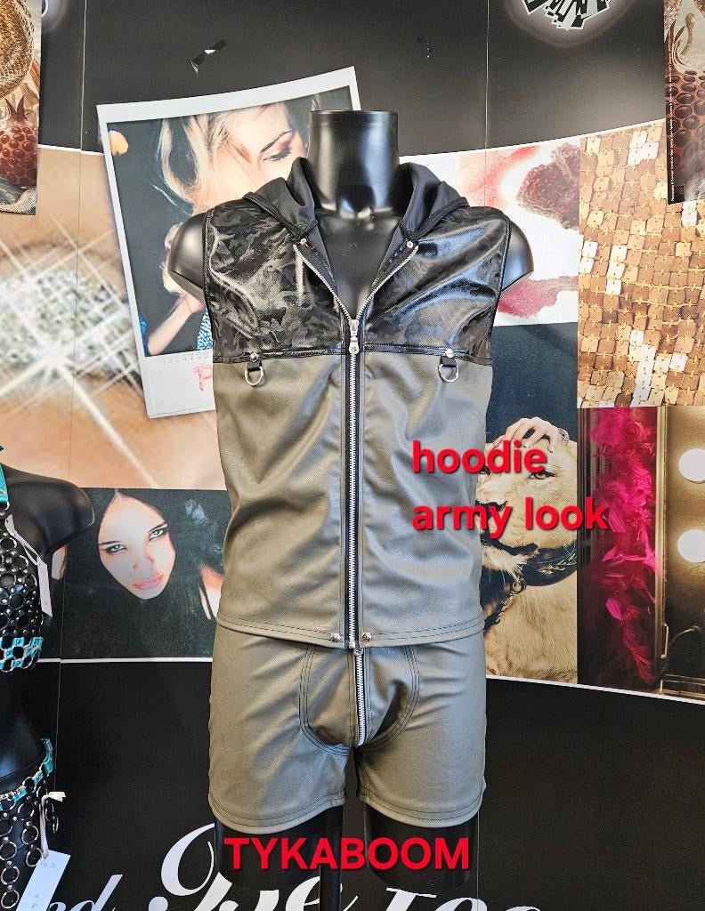 kinky party kleding mannen, Overige typen, Zwart, Nieuw, Ophalen of Verzenden