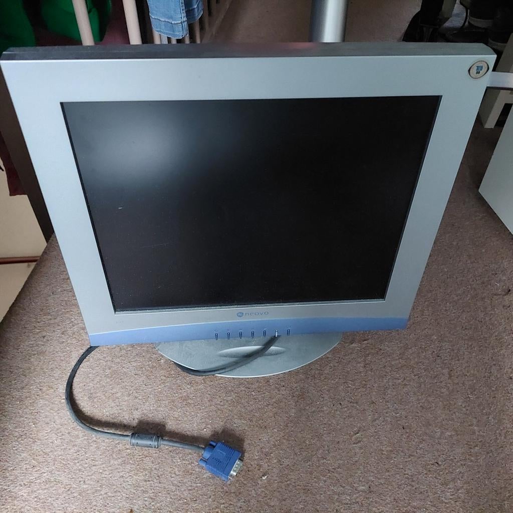 Computer scherm., Computers en Software, Monitoren, Ophalen, Onbekend, 60 Hz of minder, Overige typen