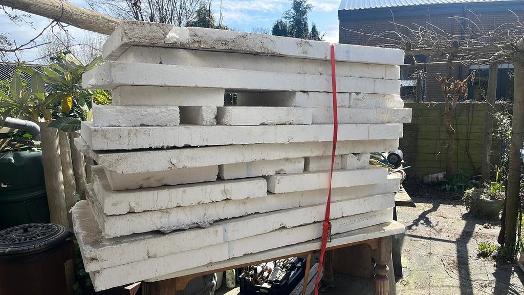 Piepschuim 2x1, Gebruikt, Ophalen of Verzenden, 15 m² of meer, Vloerisolatie