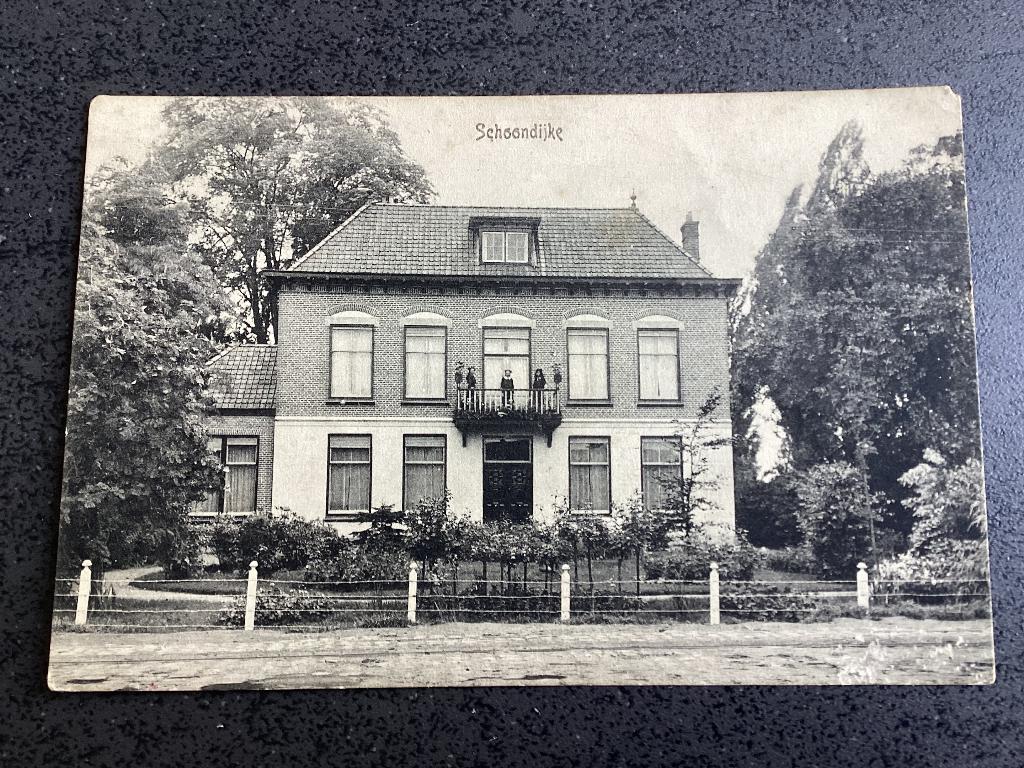 Schoondijke.  No 1., Verzenden, 1920 tot 1940, Gelopen, Zeeland