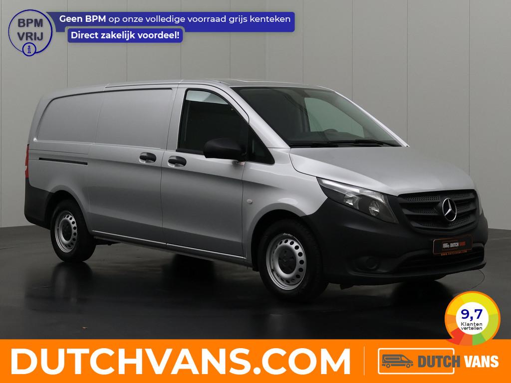 Mercedes-Benz Vito Lang | Werkplaatsinrichting | Airco, Auto's, Bestelauto's, Voorwielaandrijving, Metallic lak, Gebruikt, 4 cilinders