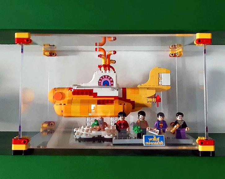 Showcase voor 21306 The Beatles Yellow Submarine Nieuw, Kinderen en Baby's, Speelgoed | Overig, Nieuw, Jongen of Meisje, Ophalen of Verzenden