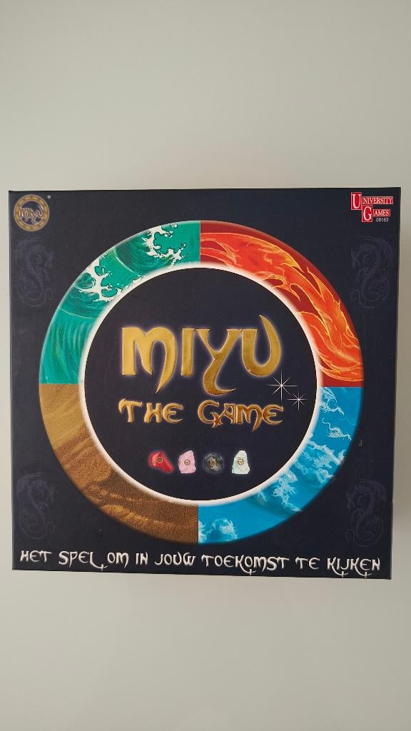Miyu the game - Het spel om in de toekomst te kijken , leuk!, Een of twee spelers, Ophalen of Verzenden, Nieuw, University Games