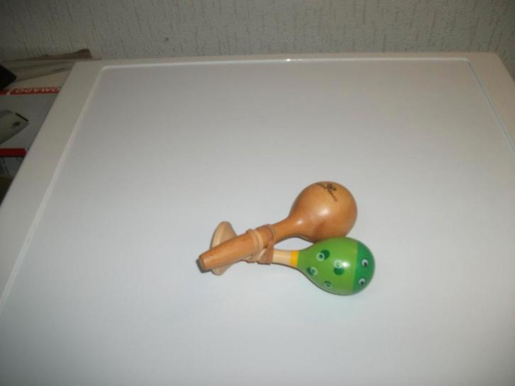 Sambaballen De kleine wereld, Kinderen en Baby's, Speelgoed | Houten speelgoed, Gebruikt, Ophalen of Verzenden