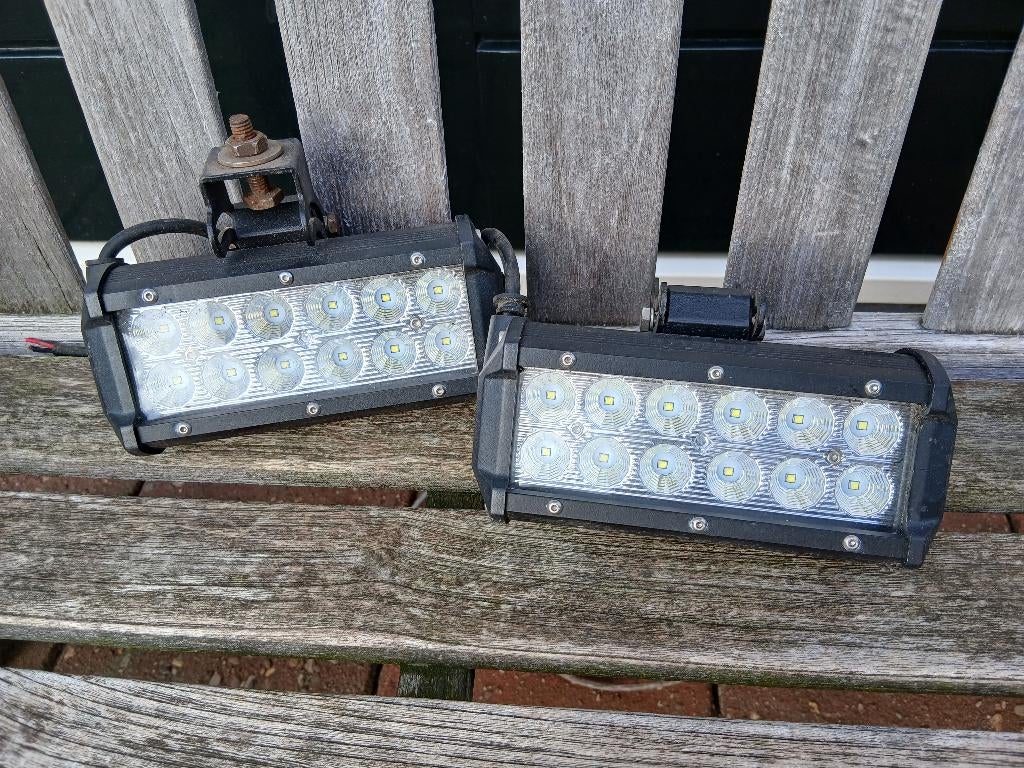 Led verstralers 12 volt voor de auto, Auto-onderdelen, Verlichting, Ophalen of Verzenden, Gebruikt