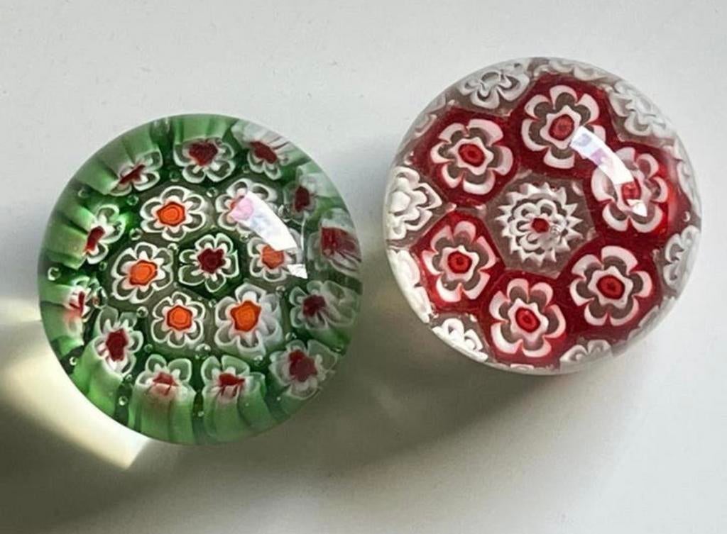 Murano Millefiori presse papier, Antiek en Kunst, Antiek | Glas en Kristal, Ophalen of Verzenden