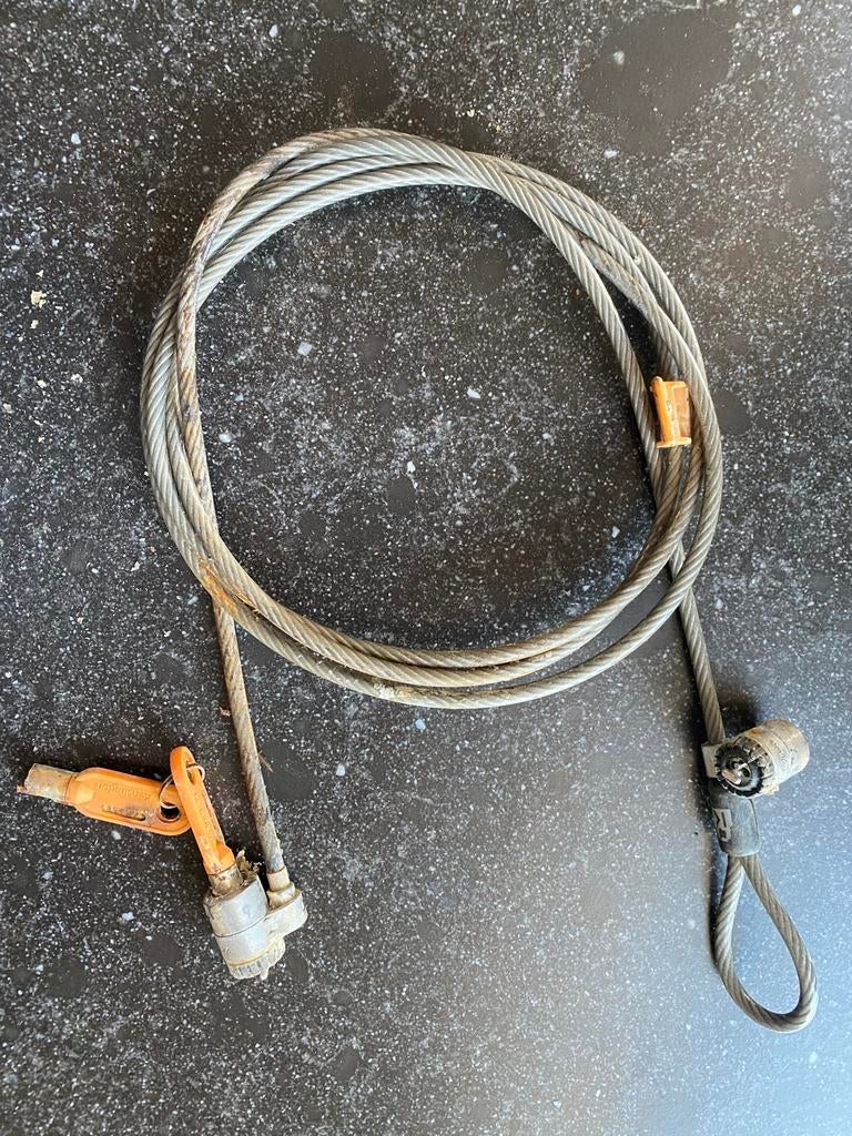 Laptop slot met sleutels Kensington, Auto diversen, Ophalen, Gebruikt