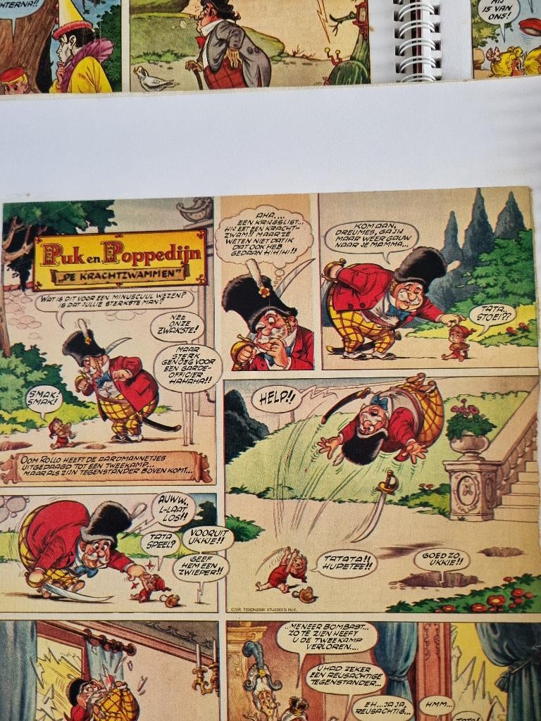 Puk en Poppedijn plakboeken, Gelezen, Complete serie of reeks, Ophalen of Verzenden, Piet Wijn, Thom Roep