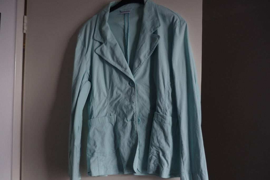 jas, Ophalen of Verzenden, Zo goed als nieuw, Maat 42/44 (L), Blauw