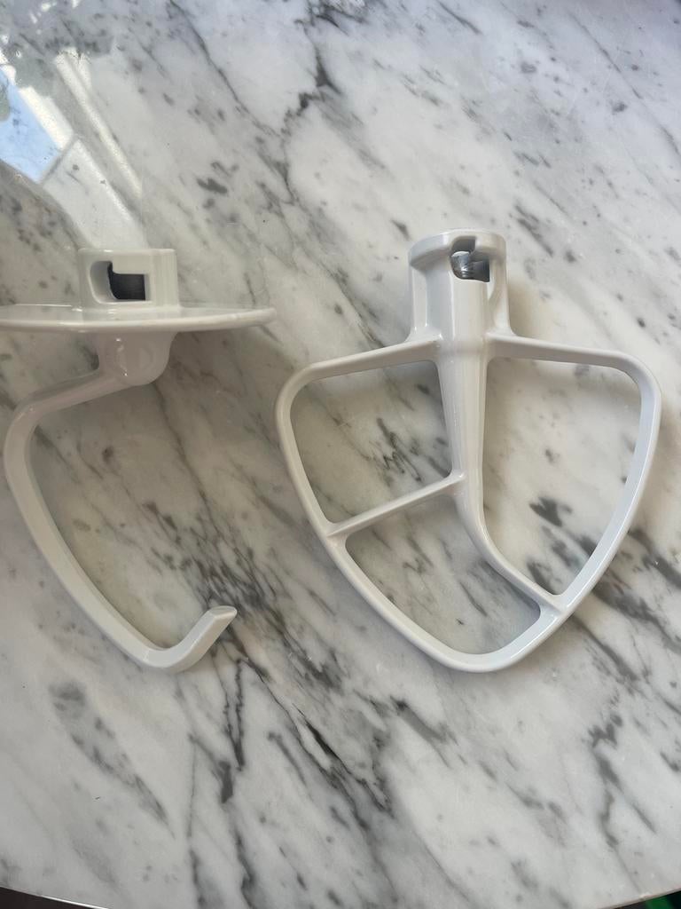 Kitchenaid deeg- en menghaak gecoat, Witgoed en Apparatuur, Keukenmixers, 2 tot 3 liter, Ophalen of Verzenden, Nieuw, 1 snelheid